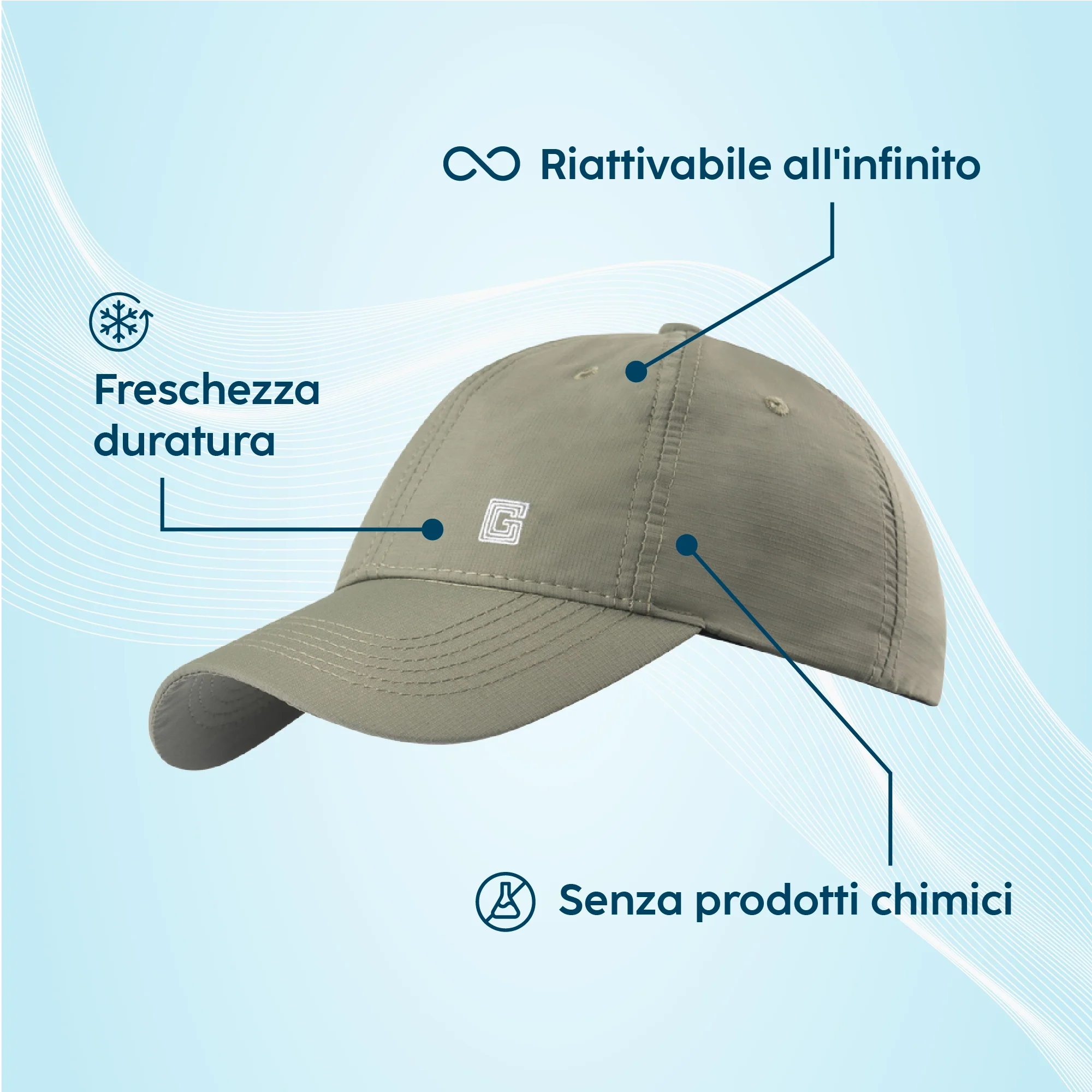Casquette rafraîchissante - Image 53