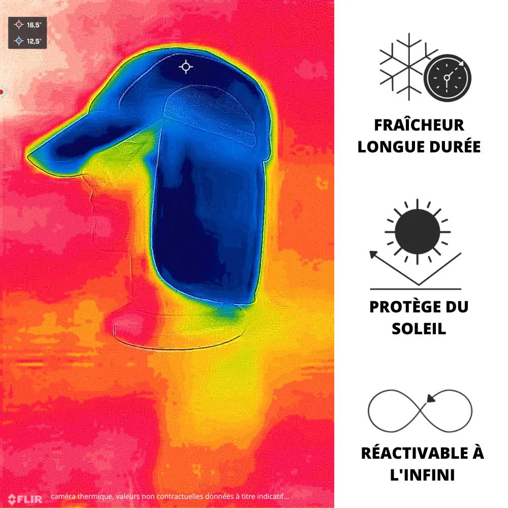 Casquette rafraîchissante saharienne - Image 2