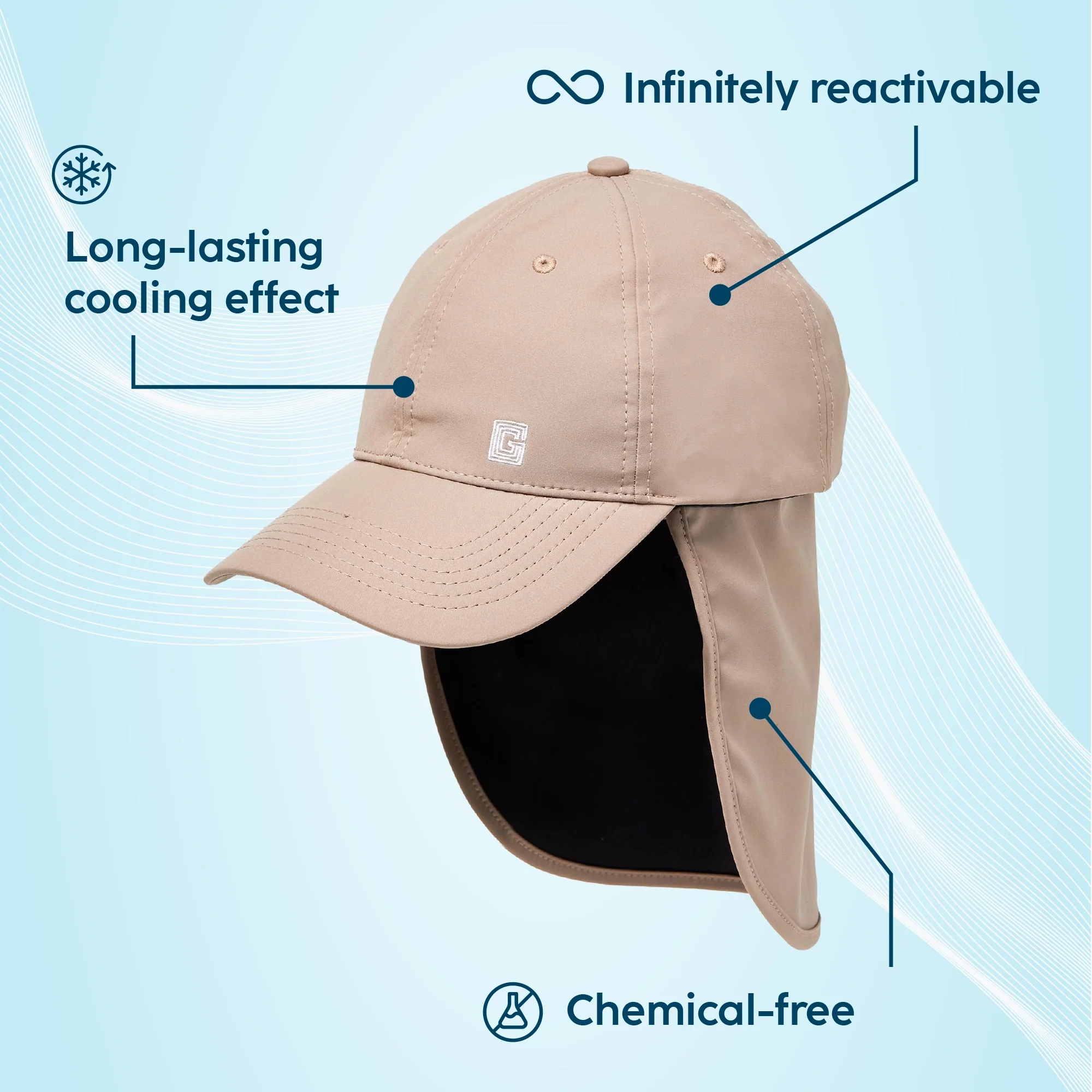 Casquette saharienne Anti UV - Image 20