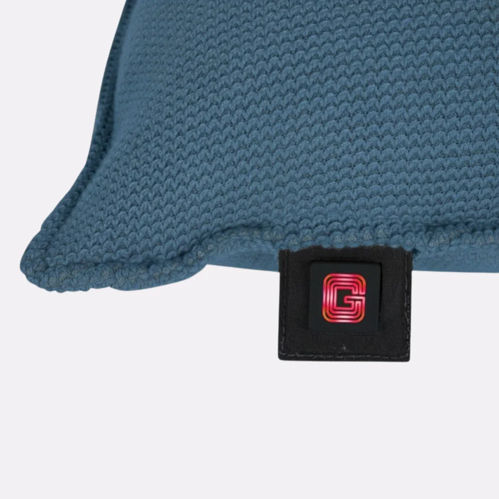 Coussin chauffant bleu - Image 3