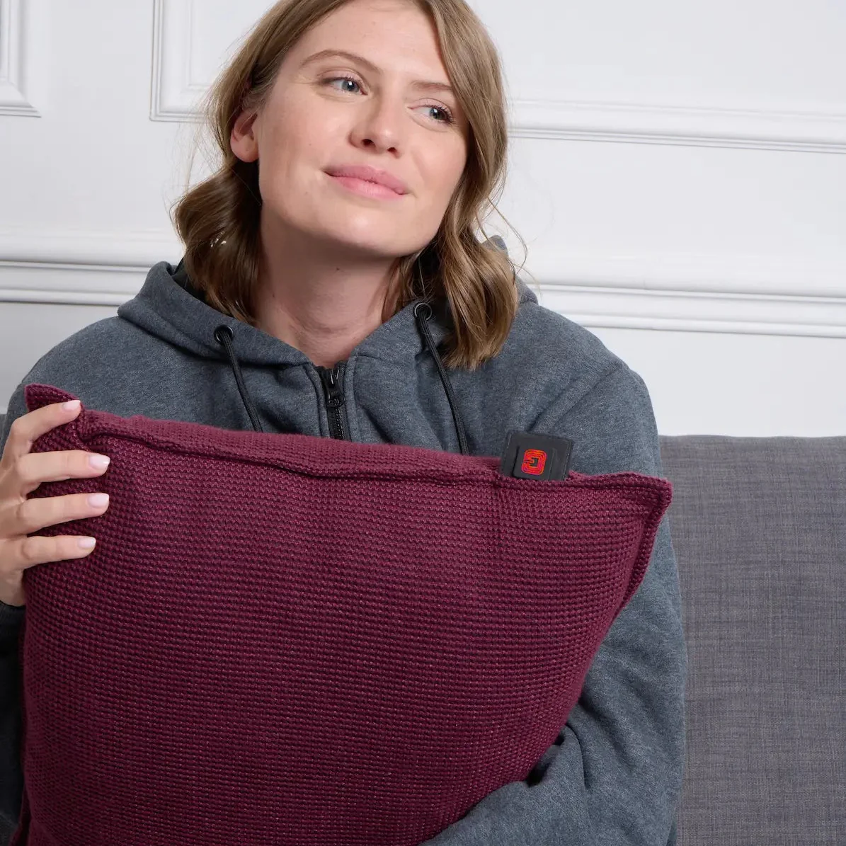 Coussin chauffant bleu - Image 6