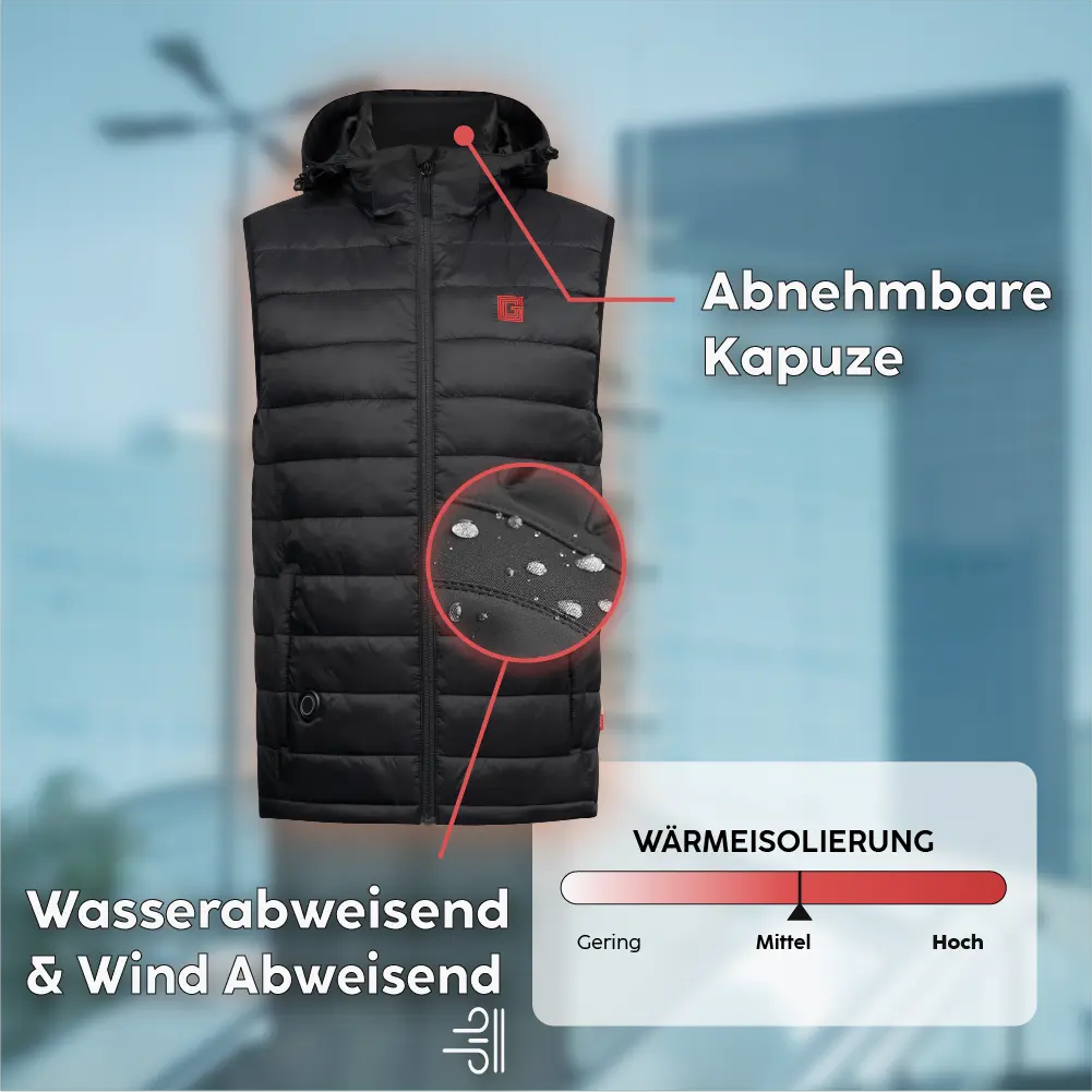 Doudoune chauffante homme sans manches EVO avec batterie éco-conçue - Image 3