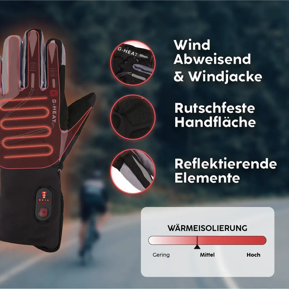 Gants vélo chauffants FLEX+ - Image 12