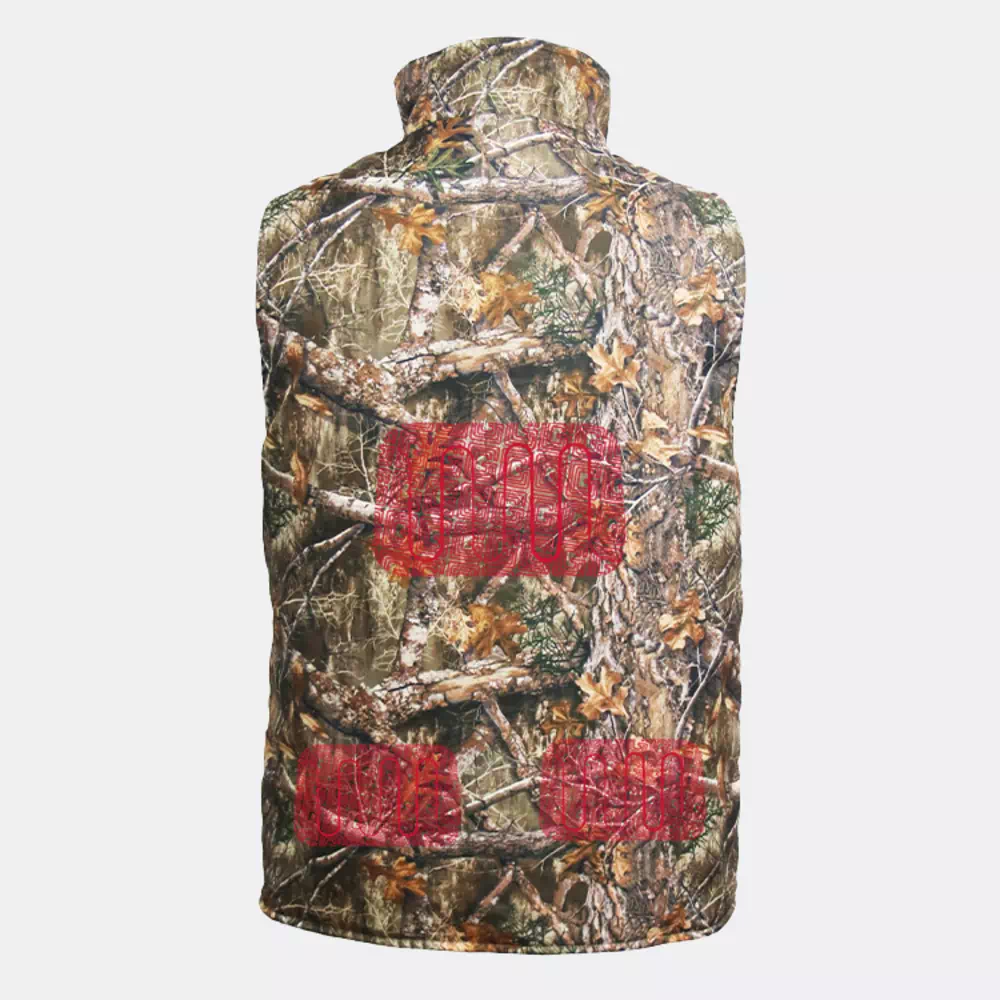 Gilet chauffant camouflage avec batterie éco-conçue - Image 6