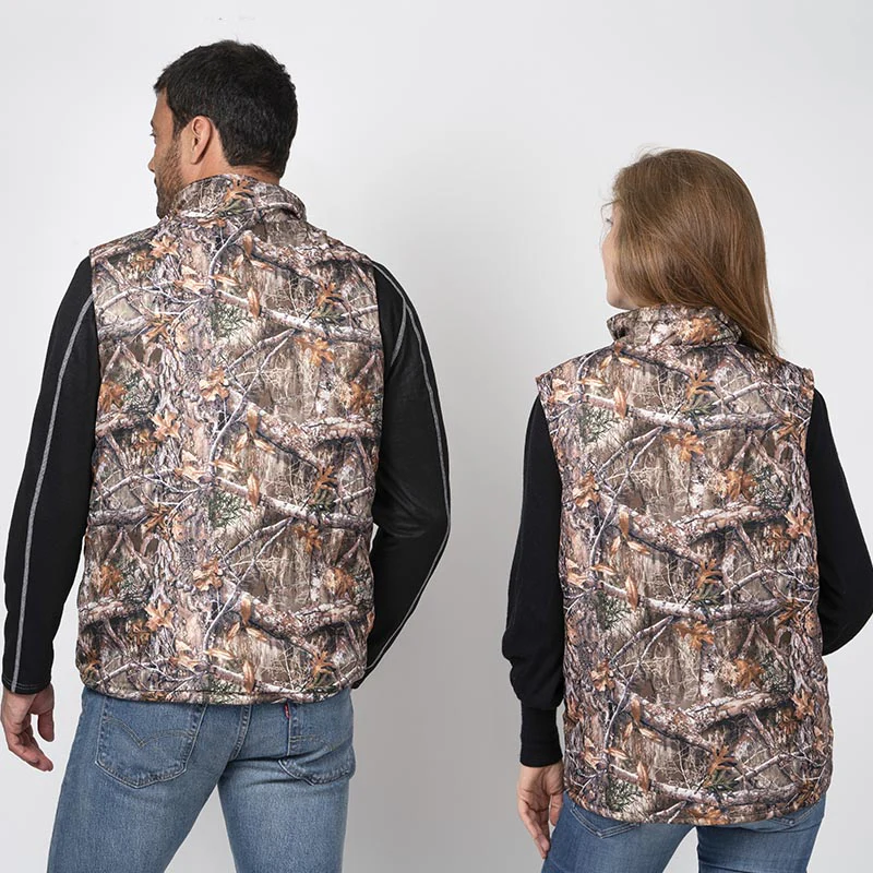 Gilet chauffant camouflage avec batterie éco-conçue - Image 7