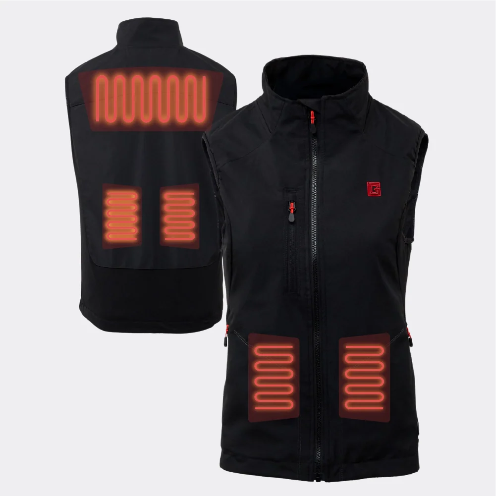 Gilet chauffant sport Femme avec batterie éco-conçue - Image 19