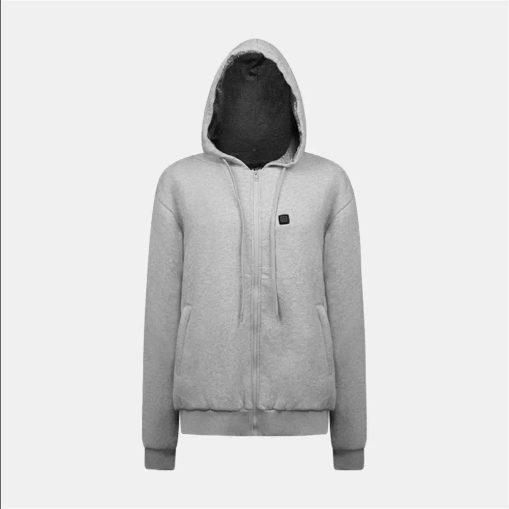 Sweat chauffant zippé avec batterie éco-conçue - Image 12