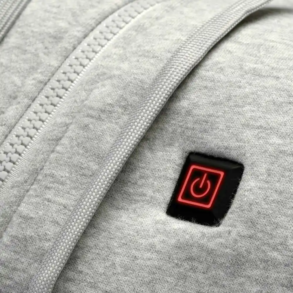 Sweat chauffant zippé avec batterie éco-conçue - Image 11
