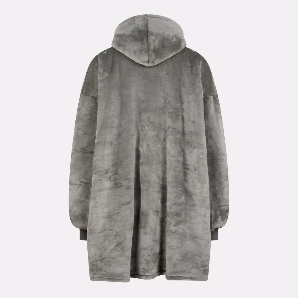 Pull plaid gris - femme - Image 5
