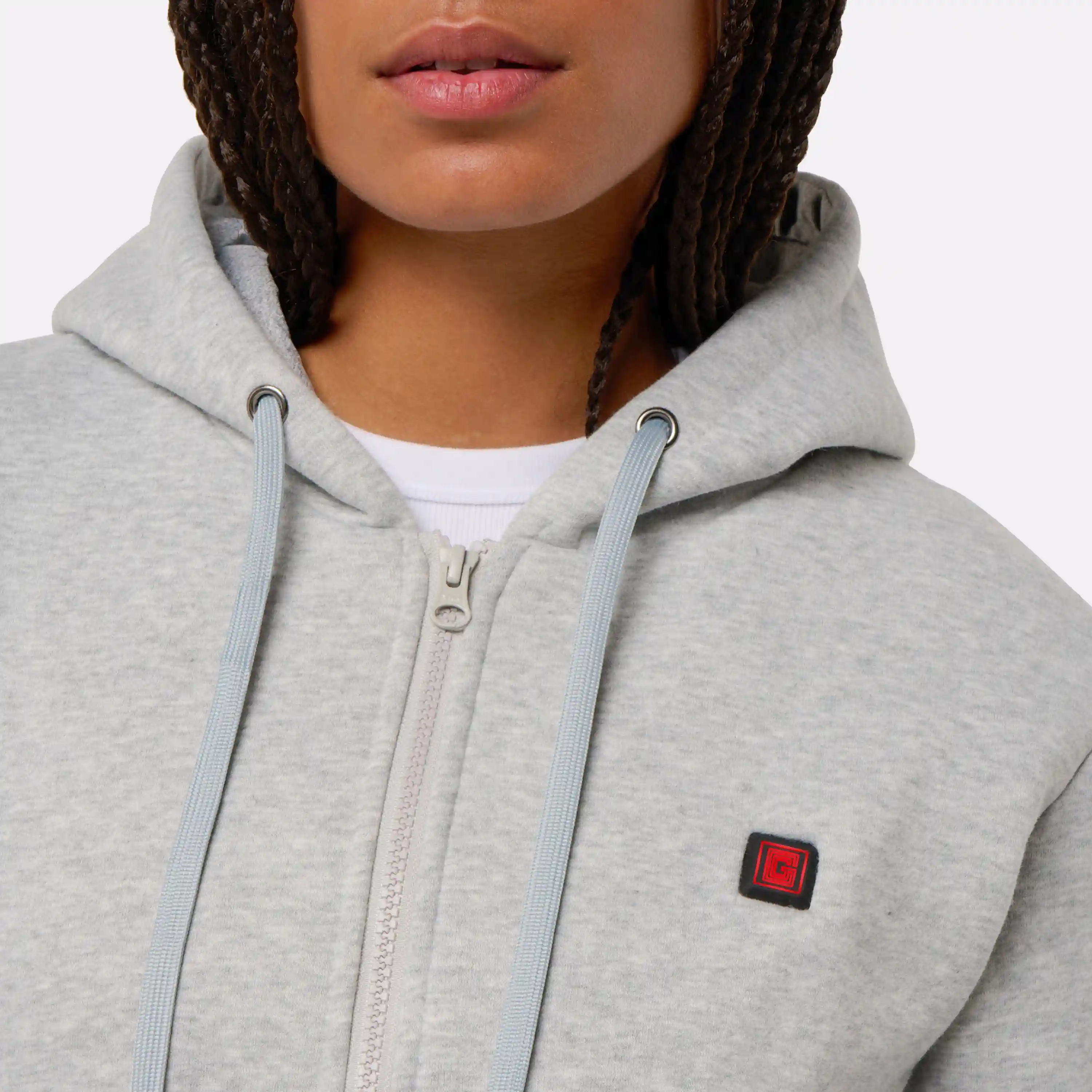 Sweat chauffant zippé avec batterie éco-conçue - Image 8