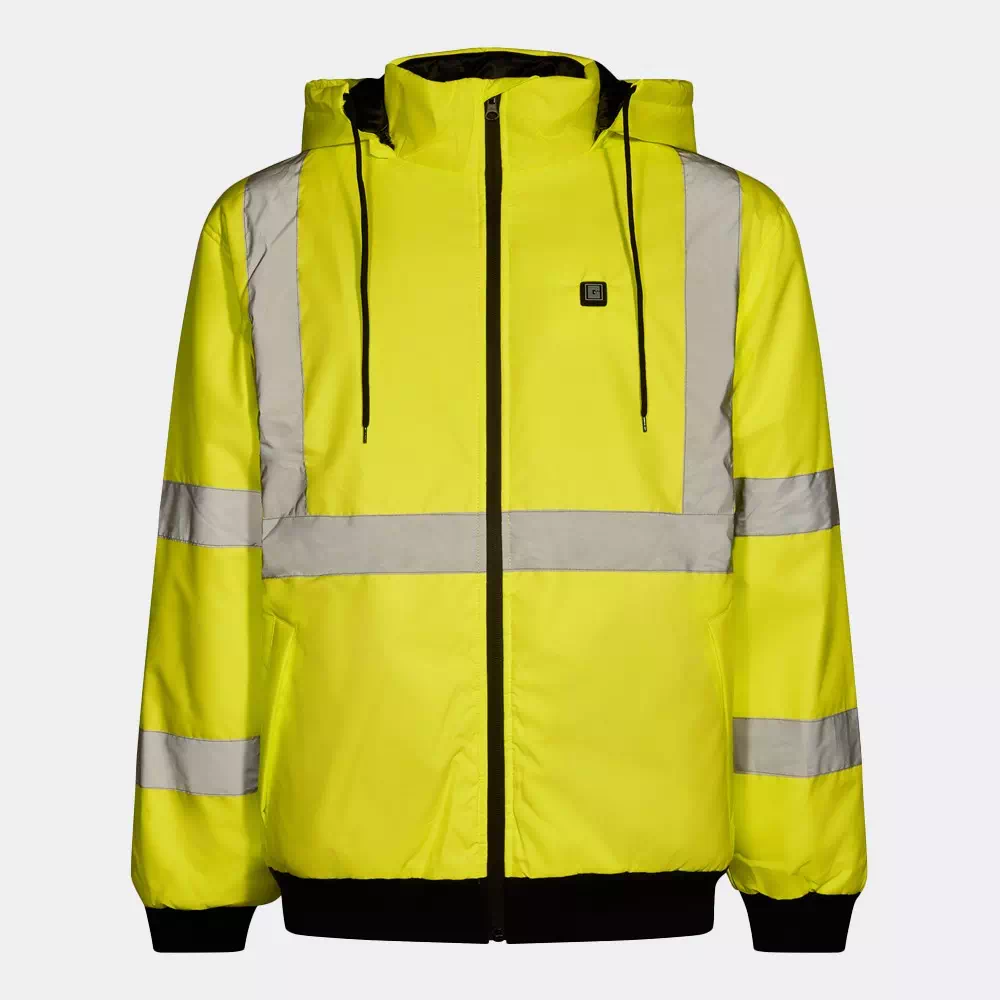 Veste chauffante fluo - Fin de série - Image 4