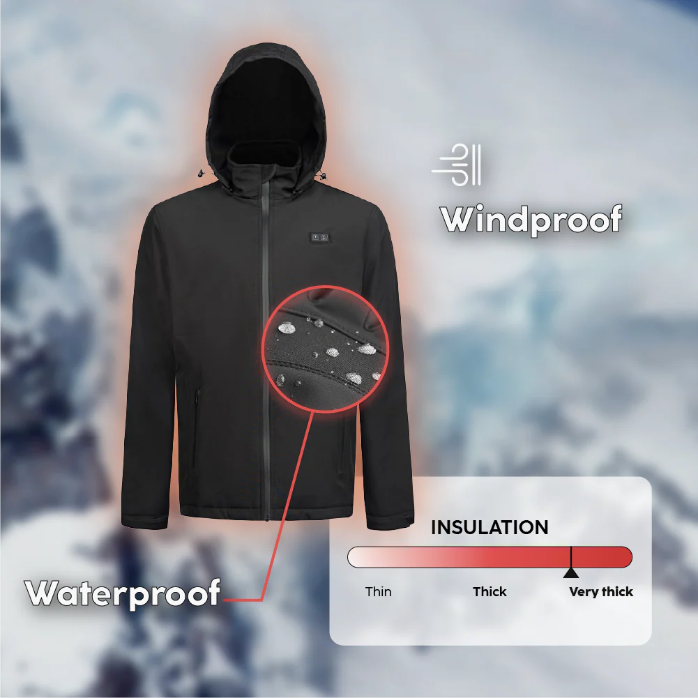 Veste softshell chauffante - Image 4